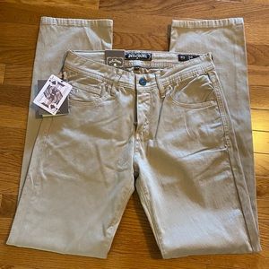 Jack of Spades kakhi Jeans Classic Straight 31x34